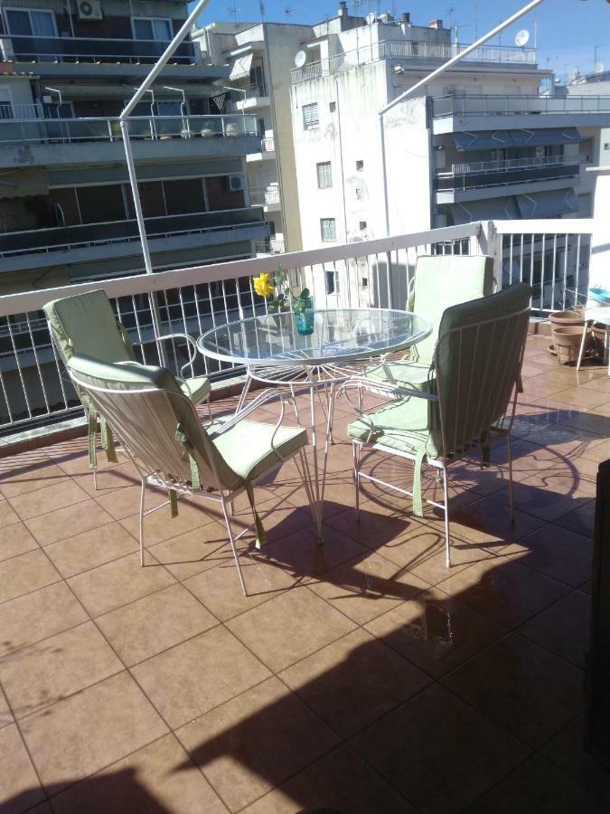 Cozy Penthouse Next To Metro Station Apartment Thessaloniki Exterior photo